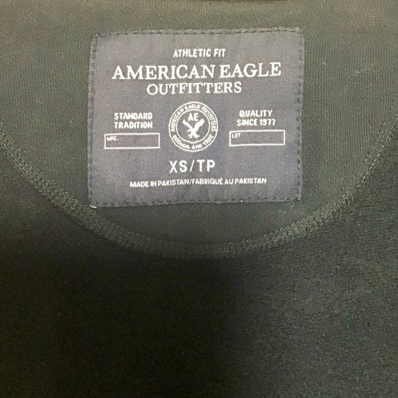 American Eagle Athletic Fit Cardigan Sweater Extra Small, Elbow Patches, Thick - Picture 3 of 7